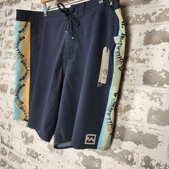 Billabong D Bah Lo Tide Board Shorts Men's Size 40‎ Recycler Swim Trunks Beach - Picture 3 of 14